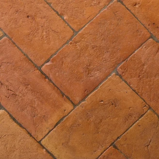 Alteret Håndlaget Gulvflis <strong>Antic Terracotta</strong>  18x37 cm