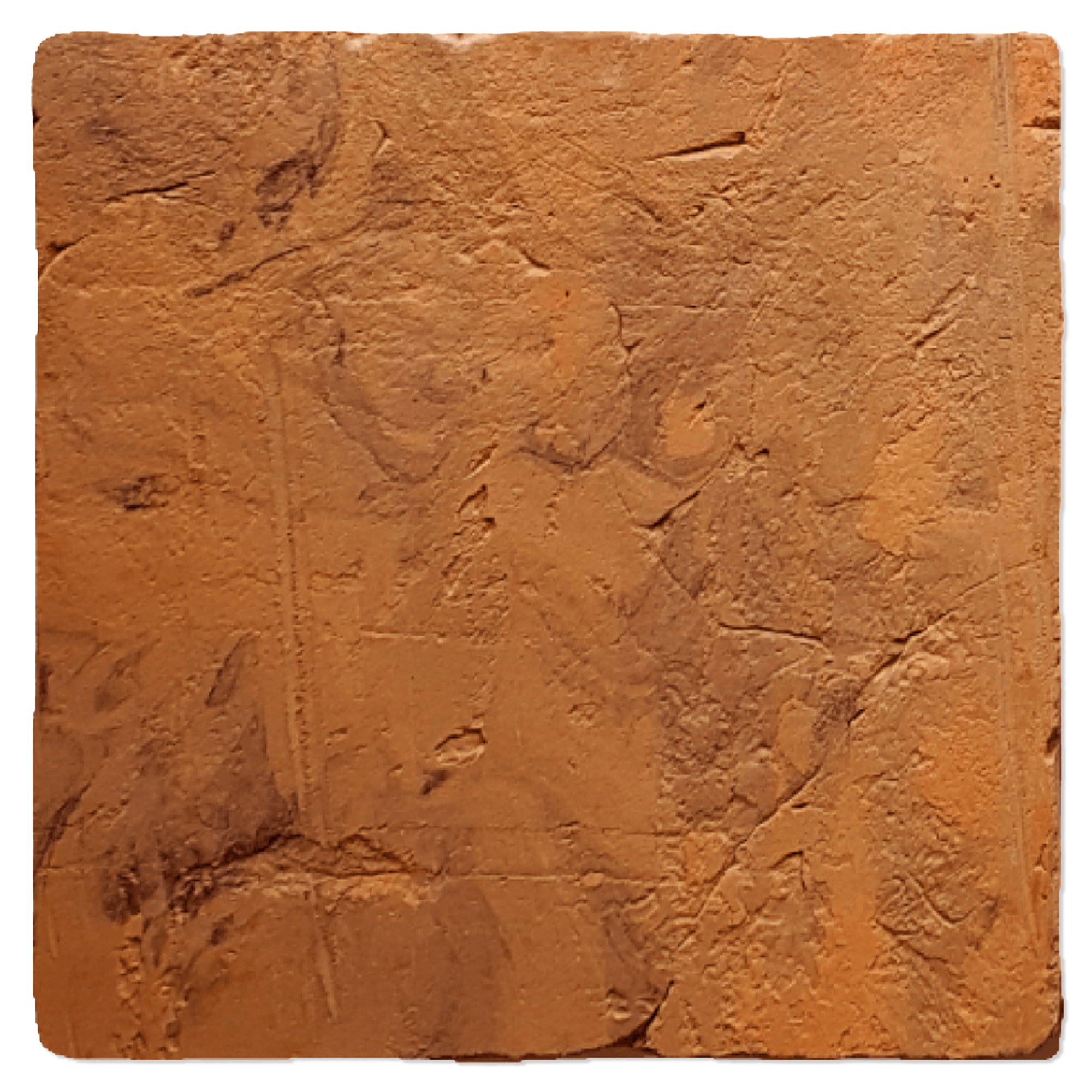 Alteret Håndlaget Gulvflis Vulcano Terracotta 40x40 cm