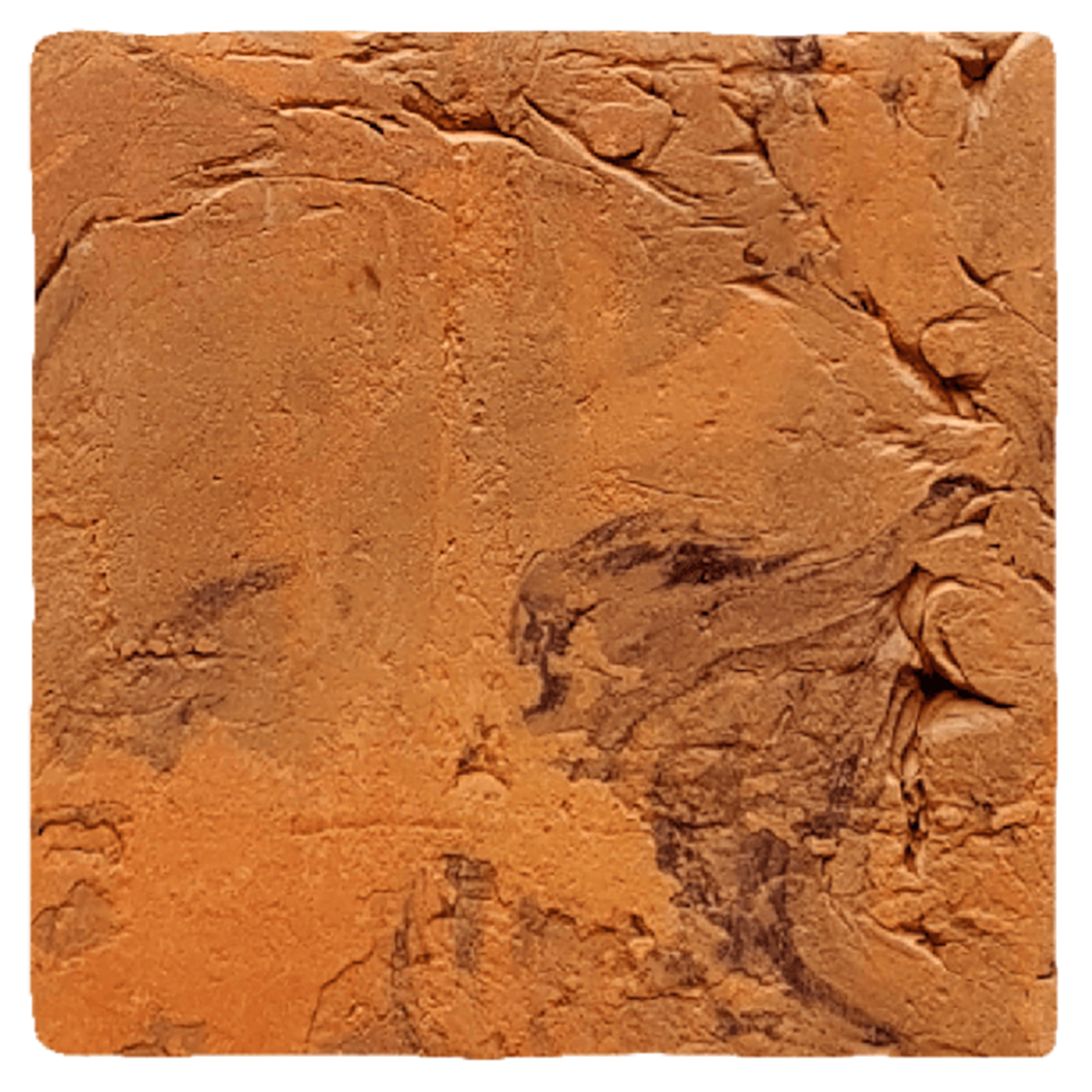 Alteret Håndlaget Gulvflis Vulcano Terracotta 25x25 cm