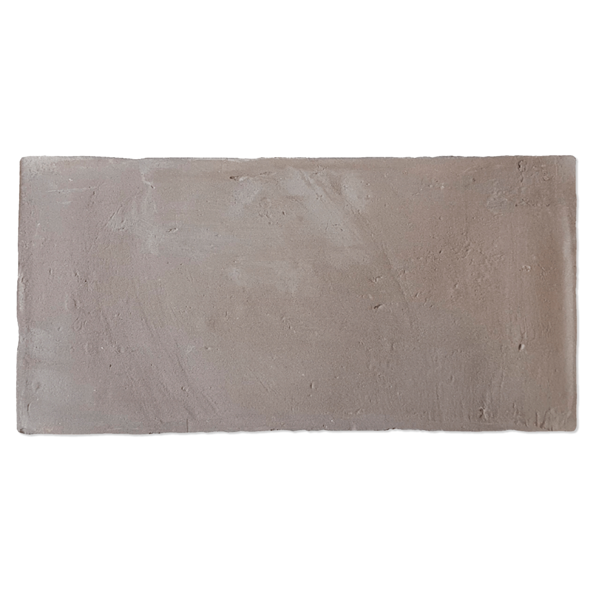 Alteret Håndlaget Gulvflis Terracotta Gris 18x37 cm