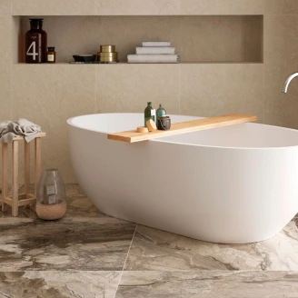 Gulvflis <strong>Monte</strong>  Beige Halvpolert 60x120 cm
