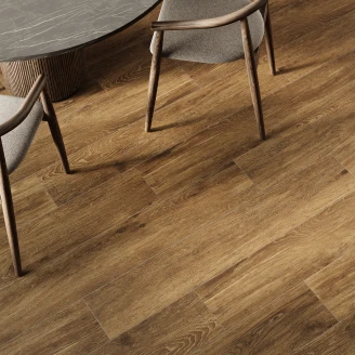 Tre Gulvflis <strong>Ekeby</strong>  Brun Walnut Matt 20x120 cm