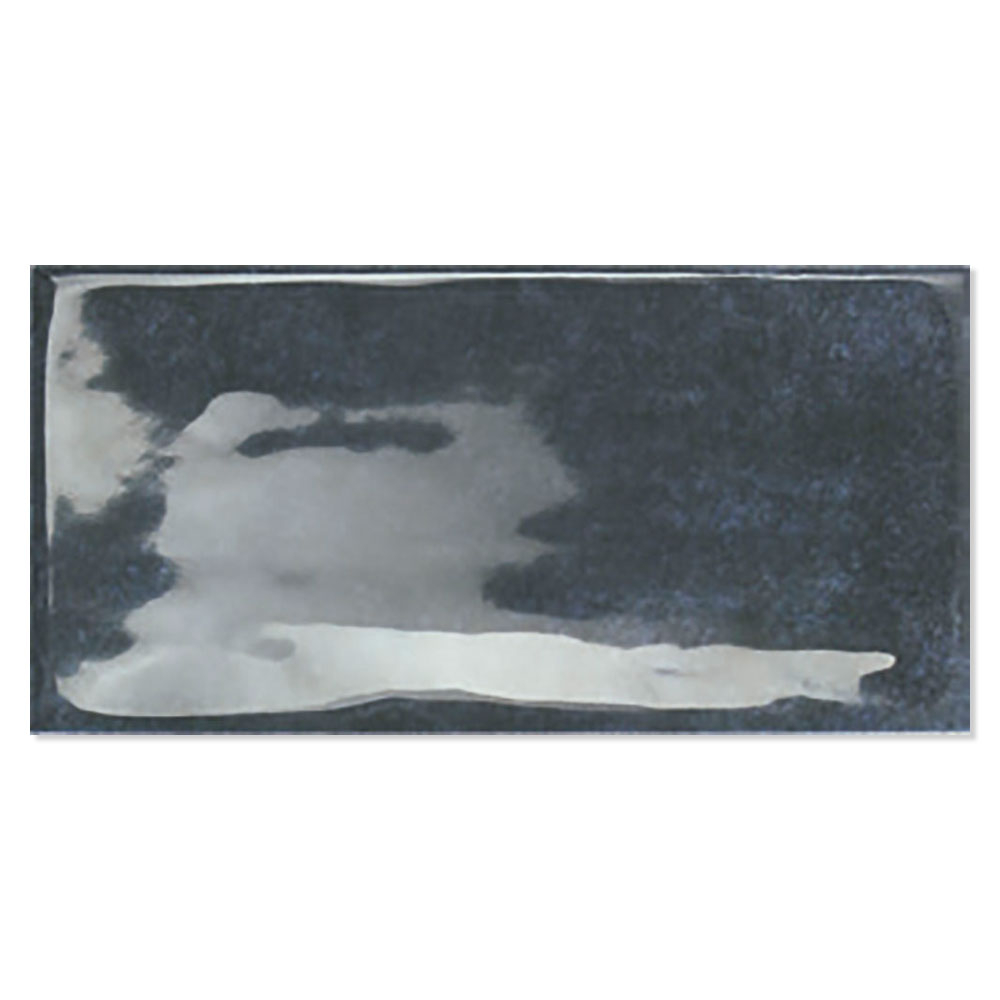 Veggflis Earth Atlantic Blå Blank 8x15 cm