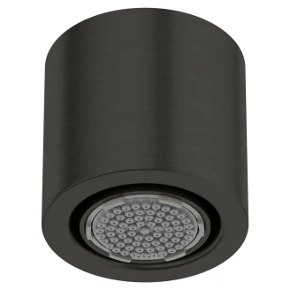 Dusjhode <strong>Silia</strong>  42 mm Rund Svart Matt