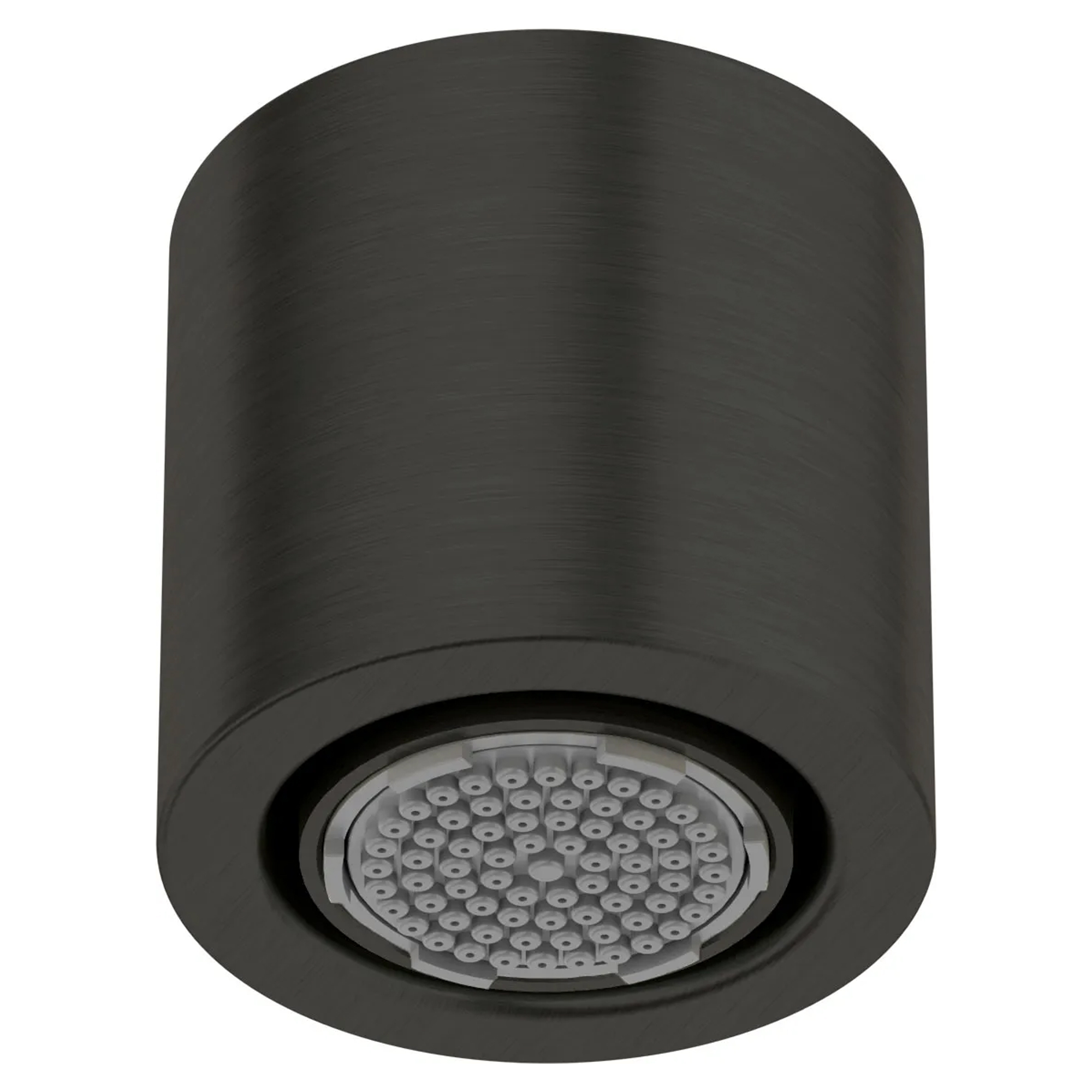 Dusjhode Silia 42 mm Rund Svart Matt