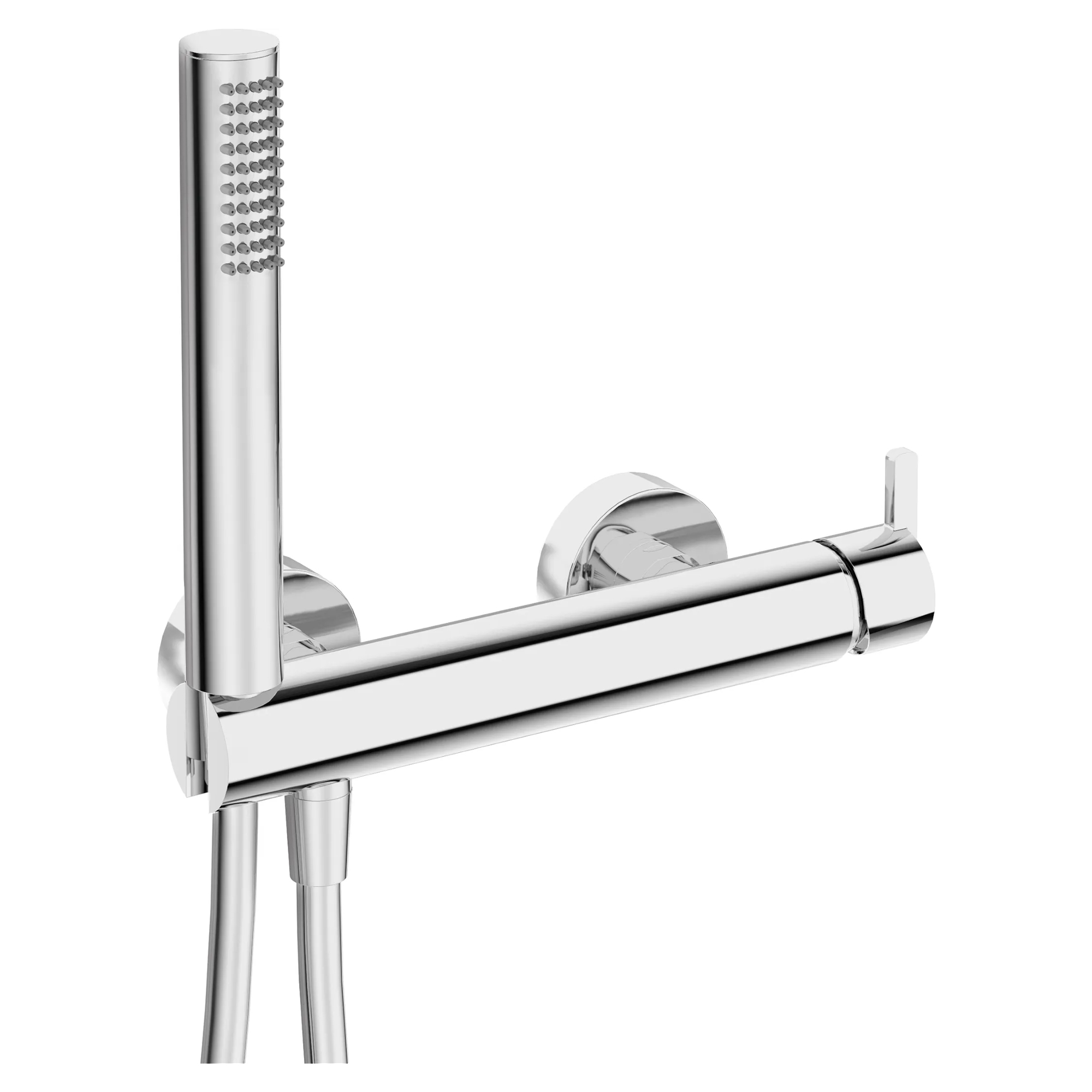 Dusjbatteri med Dusjset Silia Krom Blank