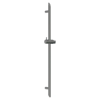 Skjutstång <strong>Silia</strong>  med Justerbar Dusjholder Grå Titanium Matt