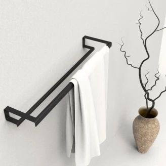 Håndkleholder <strong>Sommardopp</strong>  37 cm Svart Dubbel