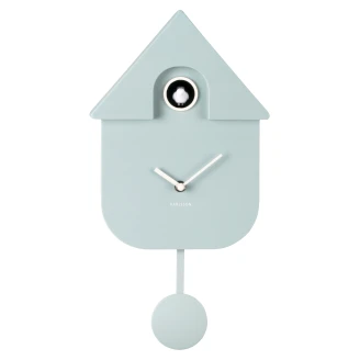 Karlsson Väggur Modern <strong>Cuckoo</strong>  Ljusblå Matt