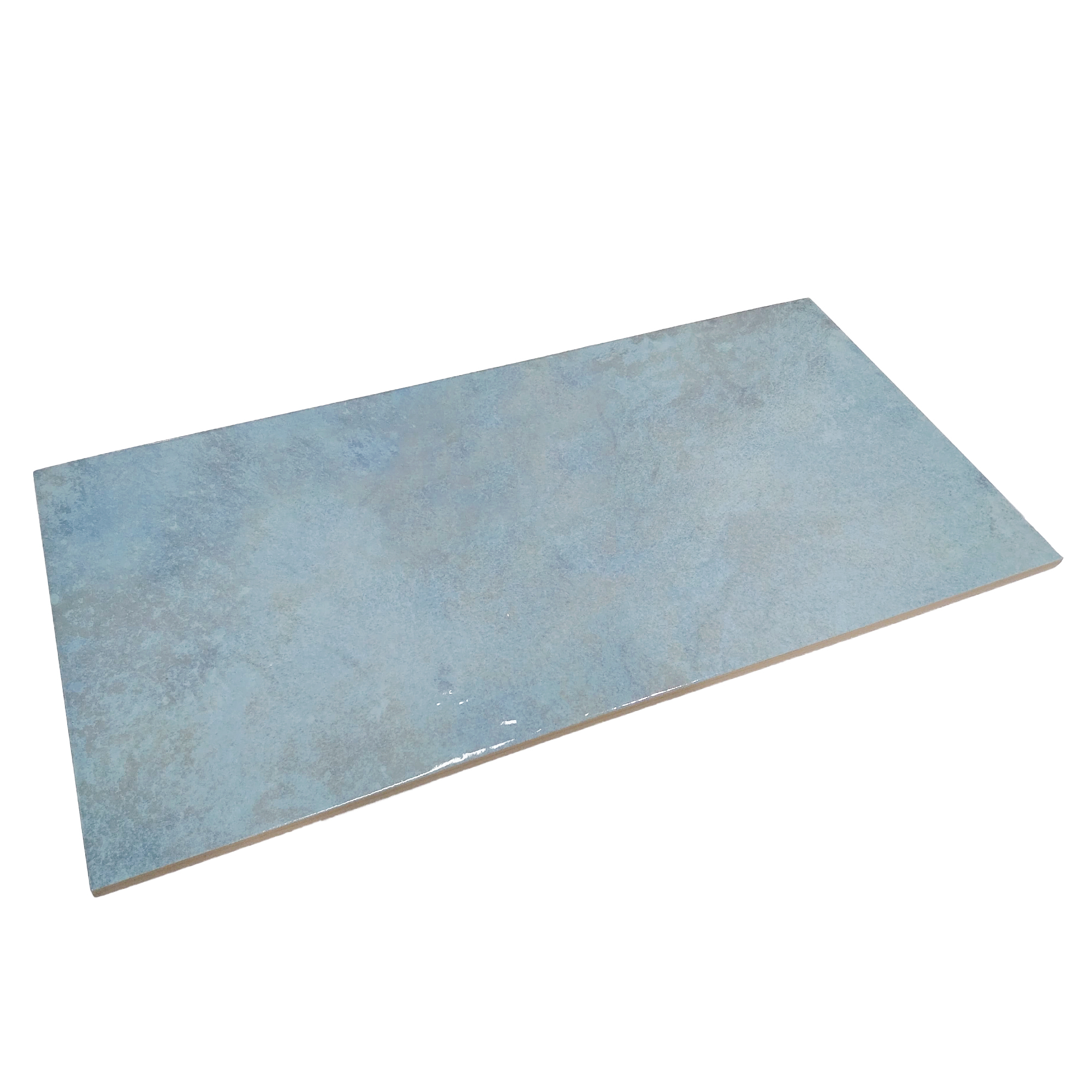Gulvflis Ocean Turkos Blank 30x60 cm