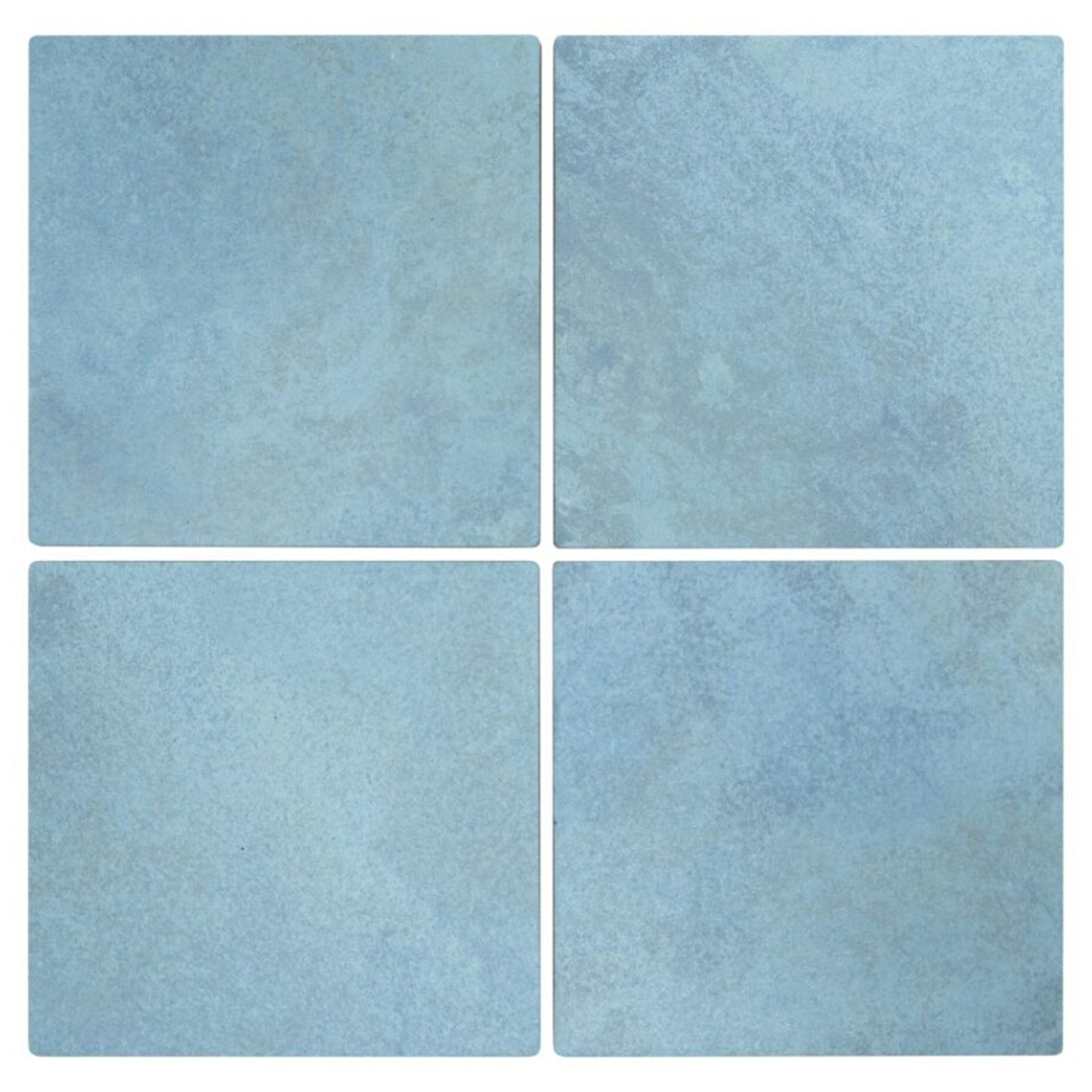 Gulvflis Ocean Turkos Blank 15x15 cm