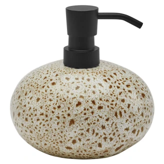 Aquanova Såpedispenser <strong>Ugo</strong>  Beige Ingefær Reaktiv Glasur