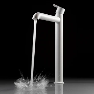 Servantbatteri Hög <strong>Silia</strong>  Hvit Matt