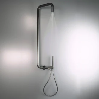 Brusesæt <strong>Silia</strong>  Grå Titanium