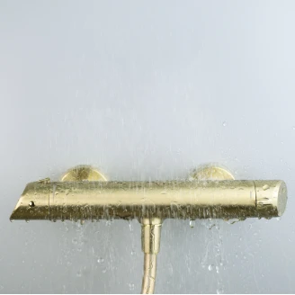 Dusjbatteri <strong>Arnika</strong>  Borstad Gull Matt
