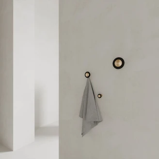 Veggkroker Sommardopp 5.4 cm Svart