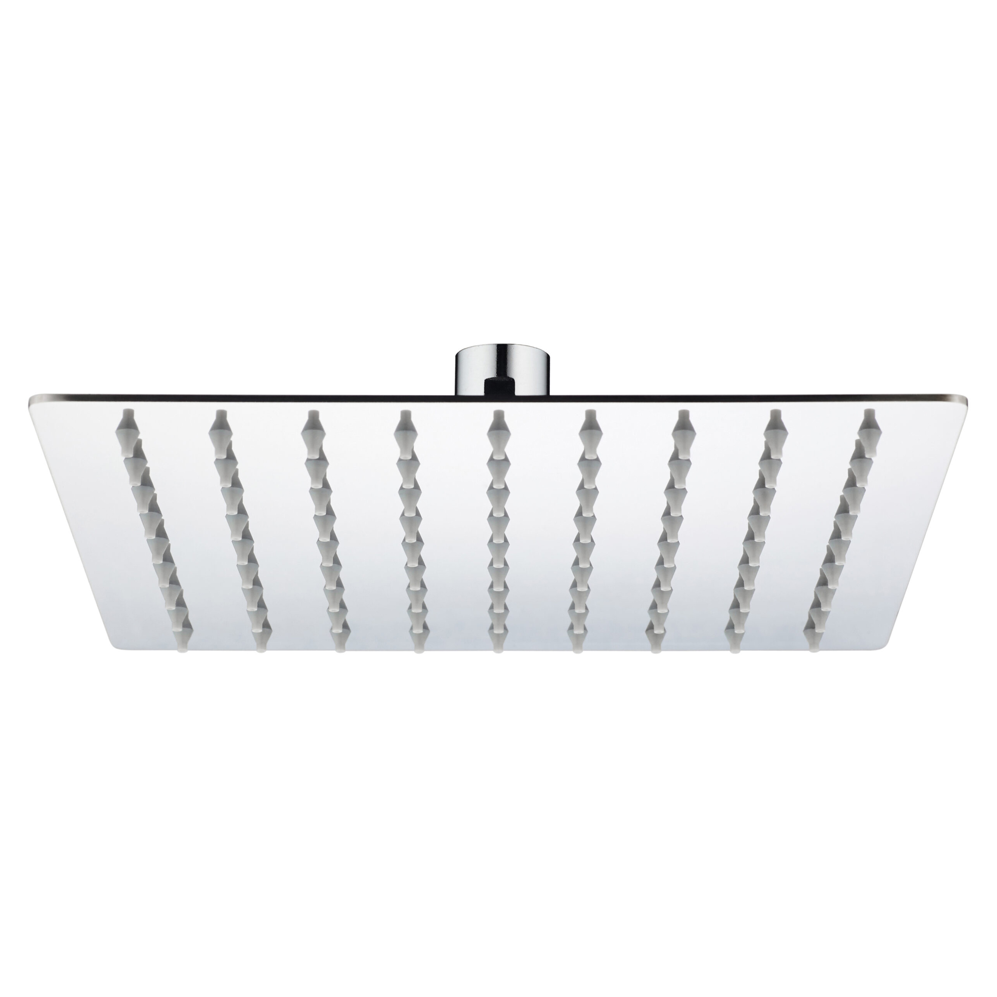 Hodedusj Element 250 mm Kvadratisk Krom Blank