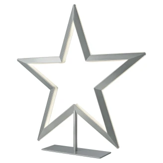Villeroy & Boch Bordlampe <strong>Myra</strong>  Sølv Blank 43 cm