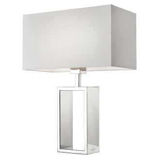 Villeroy & Boch Bordlampe <strong>Shanghai</strong>  Hvit Matt, Krom Blank