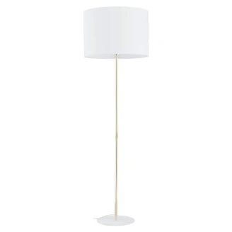 Gulvlampe <strong>Norrland</strong>  Hvit Matt, Gull Blank