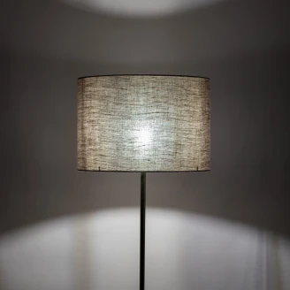 Gulvlampe <strong>Norrland</strong>  Beige Matt, Gull Blank