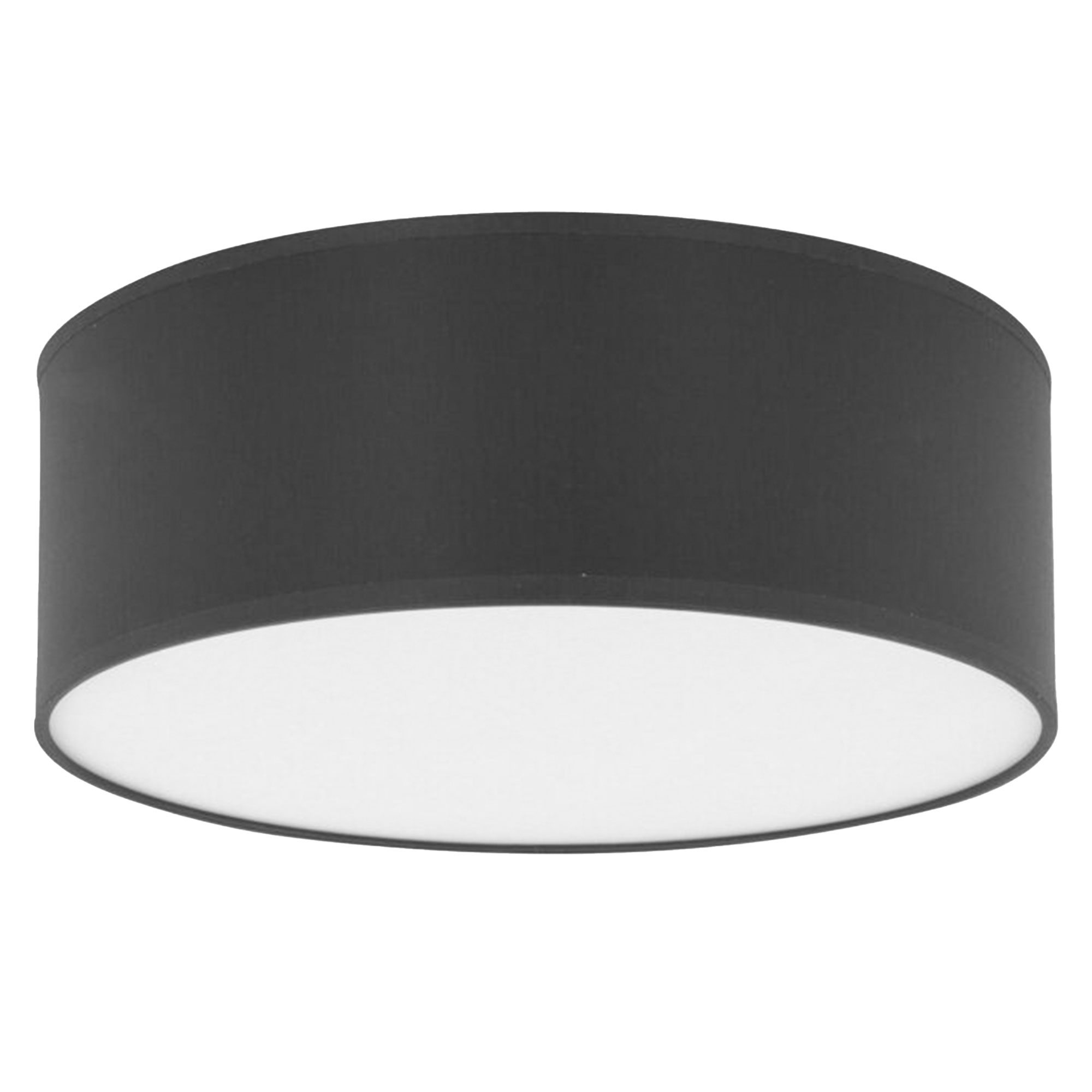 Taklampe Solljus Svart Matt 45 cm