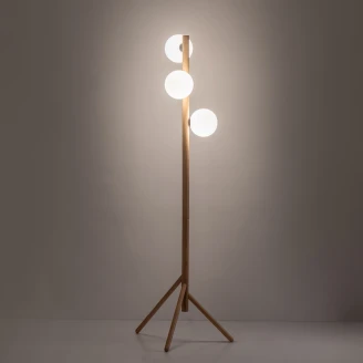 Gulvlampe <strong>Goya</strong>  Lyst Tre Matt