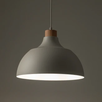 Hængende Lampe <strong>Tindra</strong>  Beige Mat