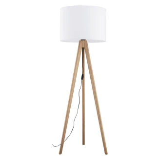 Gulvlampe <strong>Stellar</strong>  Hvit, Tre Furu Matt