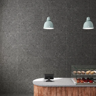 Gulvflis <strong>Ceppo di gre</strong>  Svart Matt 30x60 cm