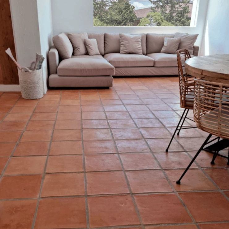 Alteret Håndlaget Gulvflis Natural Terracotta 30x30 cm