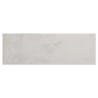 Veggflis <strong>Frosty</strong>  Hvit Matt 10x30 cm