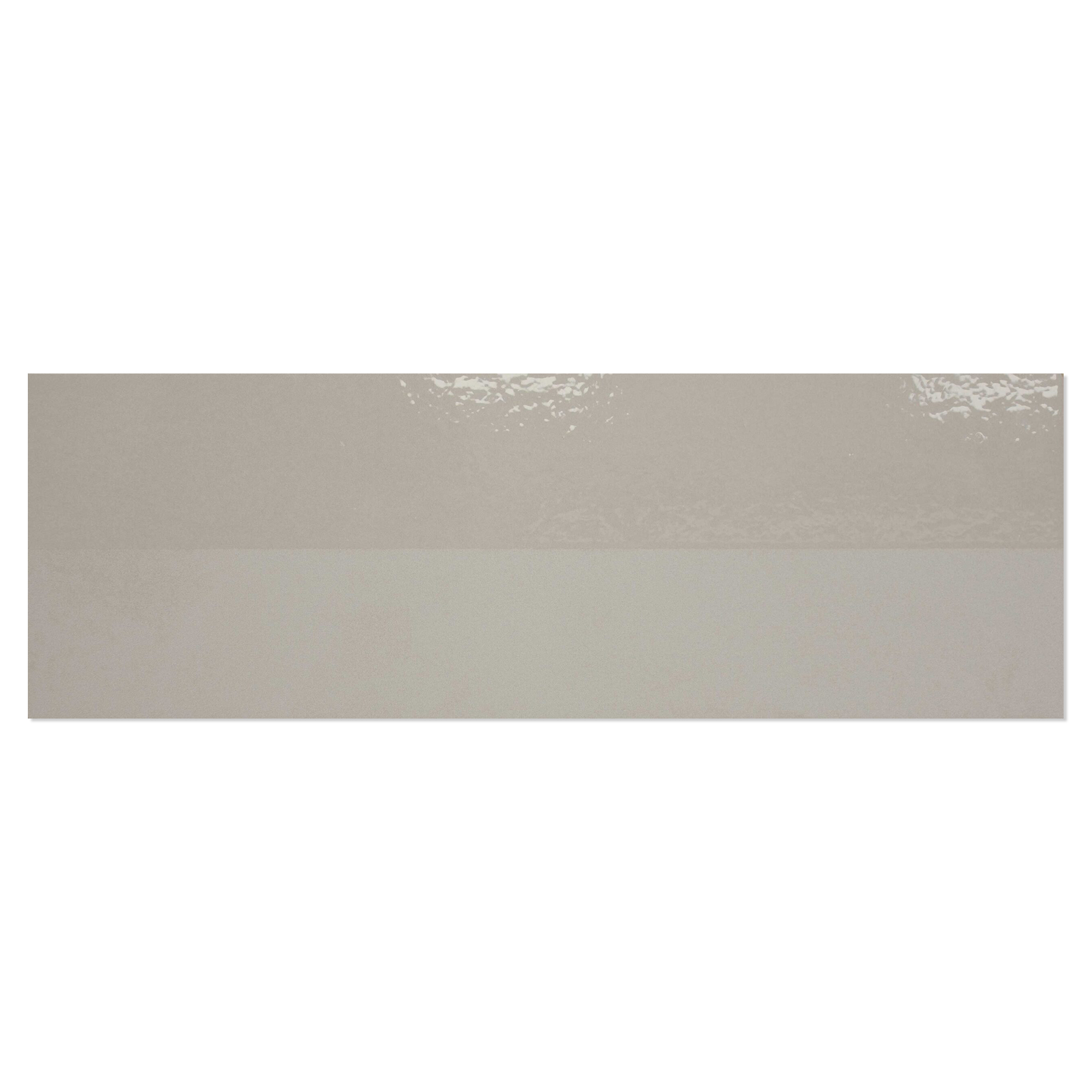 Veggflis Frosty Linje Beige Blank 10x30 cm