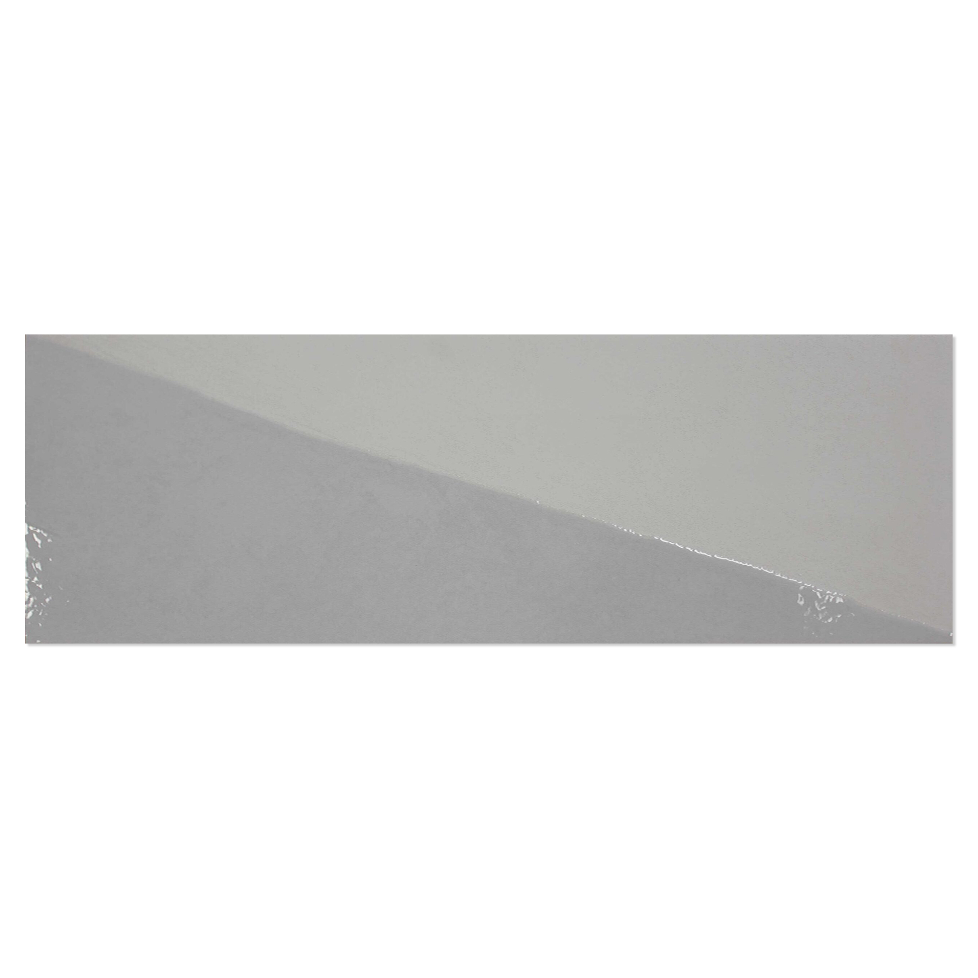 Veggflis Frosty Grå Blank 10x30 cm