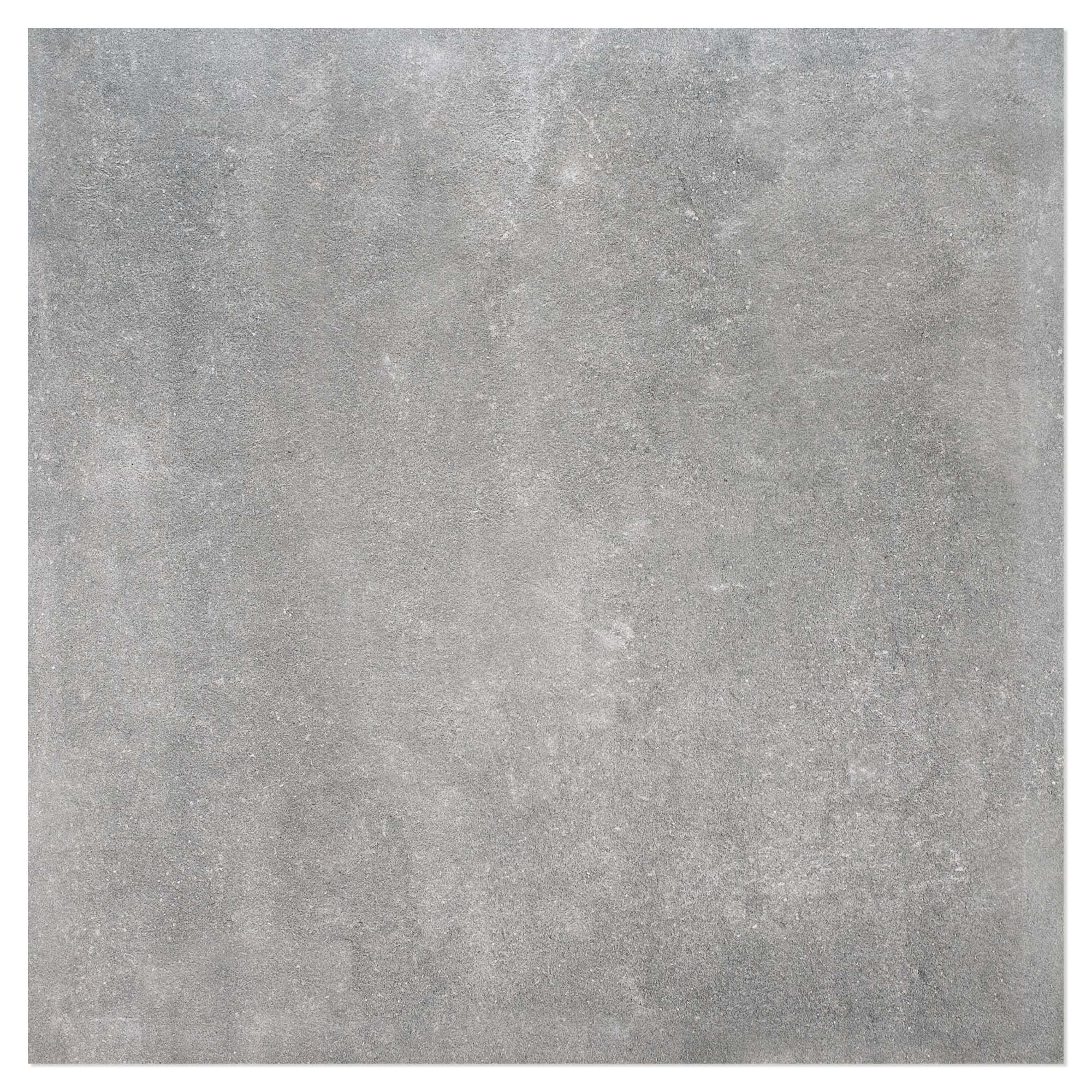 Utendørsflis Aska Grå Matt 80x80 cm Tykkelse 20 mm