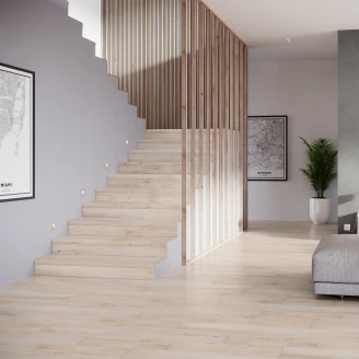 Tre Gulvflis <strong>Redwood</strong>  Beige Matt 19x120 cm