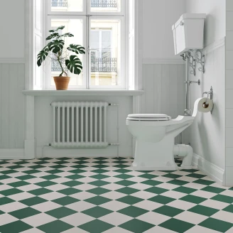 Pissano Gulvflis <strong>Rainbow</strong>  Verde Grønn Matt 15x15 cm