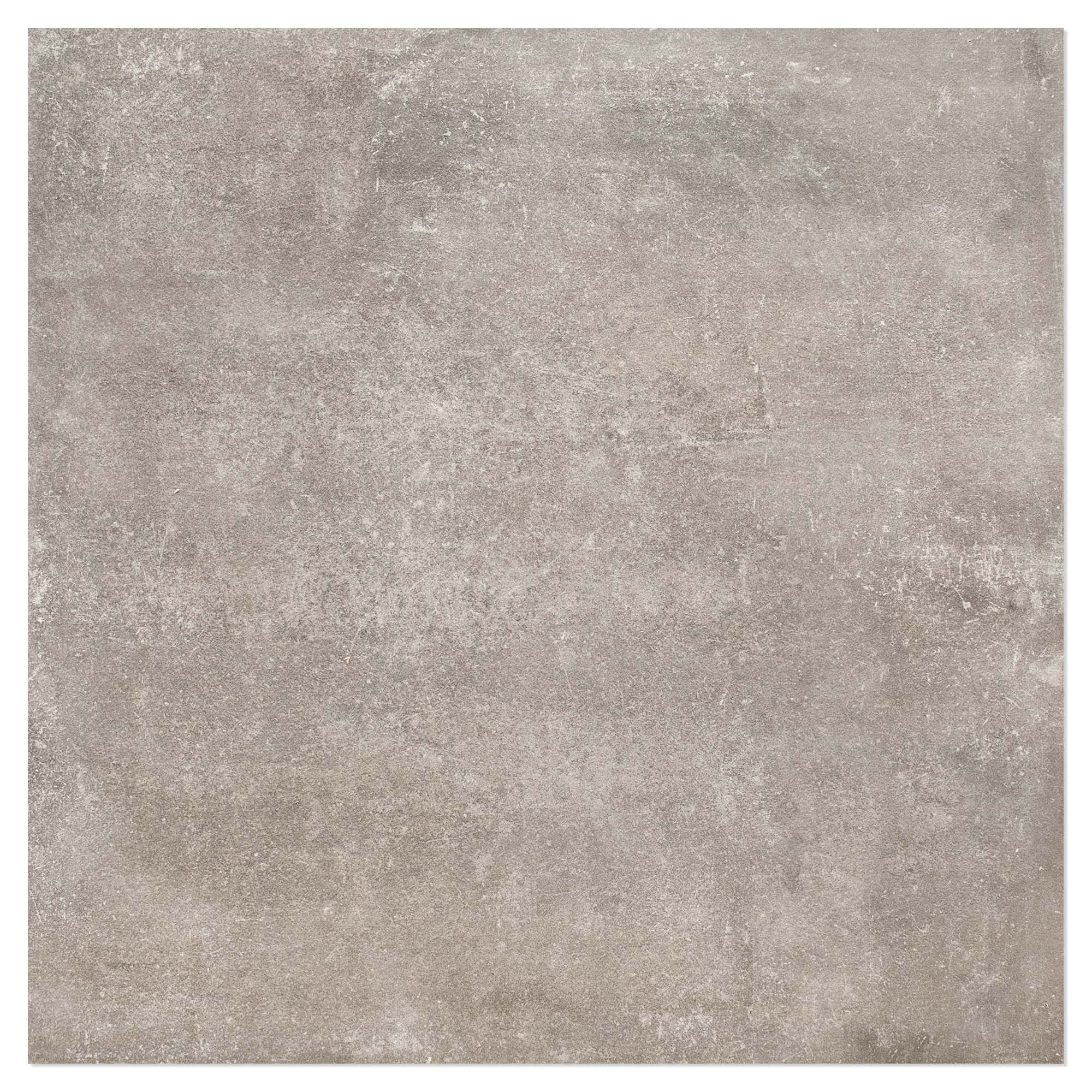Utendørsflis Aska Gråbeige Matt 80x80 cm Tykkelse 20 mm