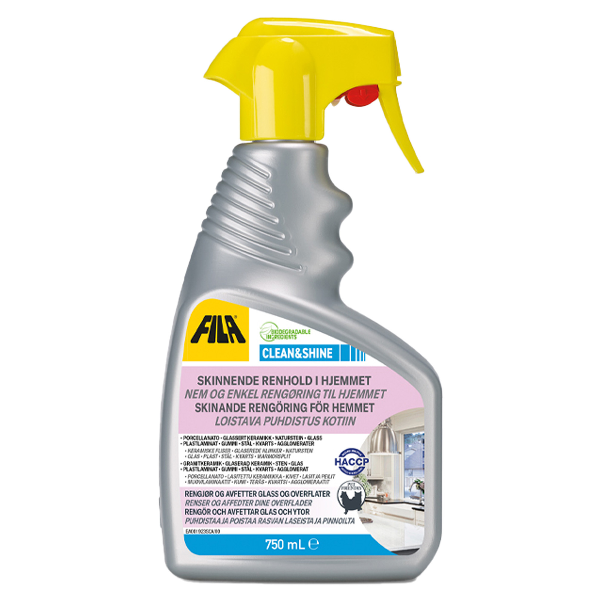 Rengjøring Clean & Shine for Alle Hjemmets Overflater 750 ml
