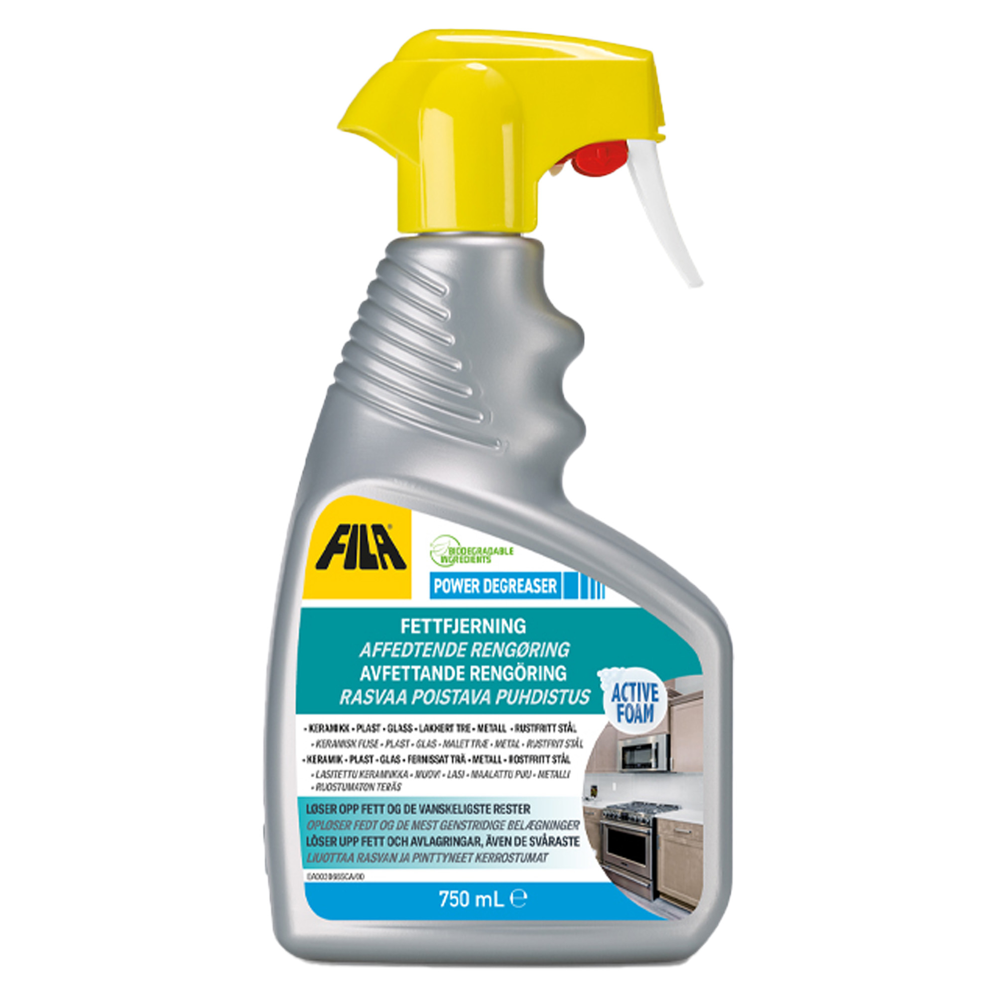 Rengjøring Power Degreaser Avfettingsmiddel for Overflater I Hjemmet 750 ml