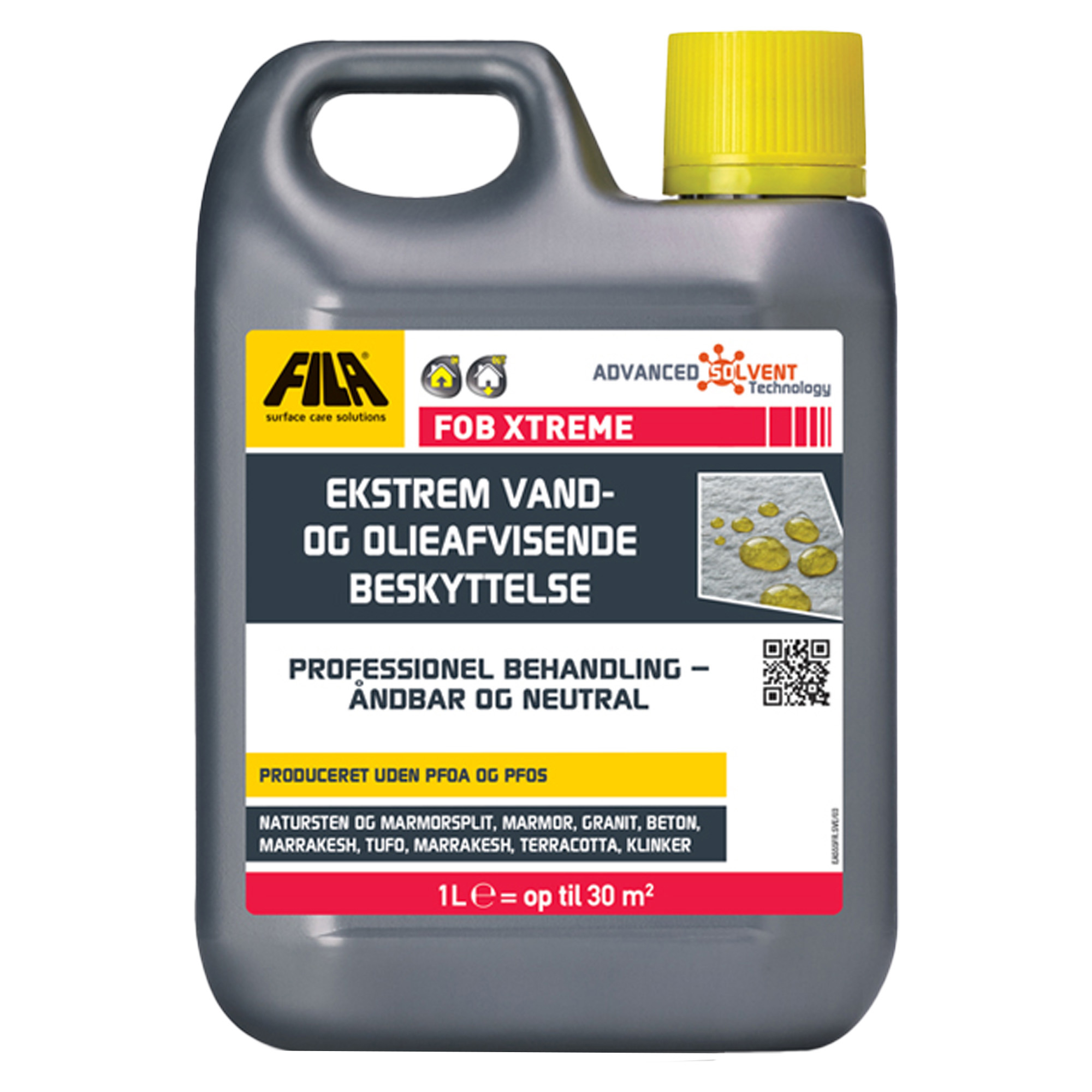 Impregnering FOB Xtreme Som Er Vann- Og Oljeavvisende 1L