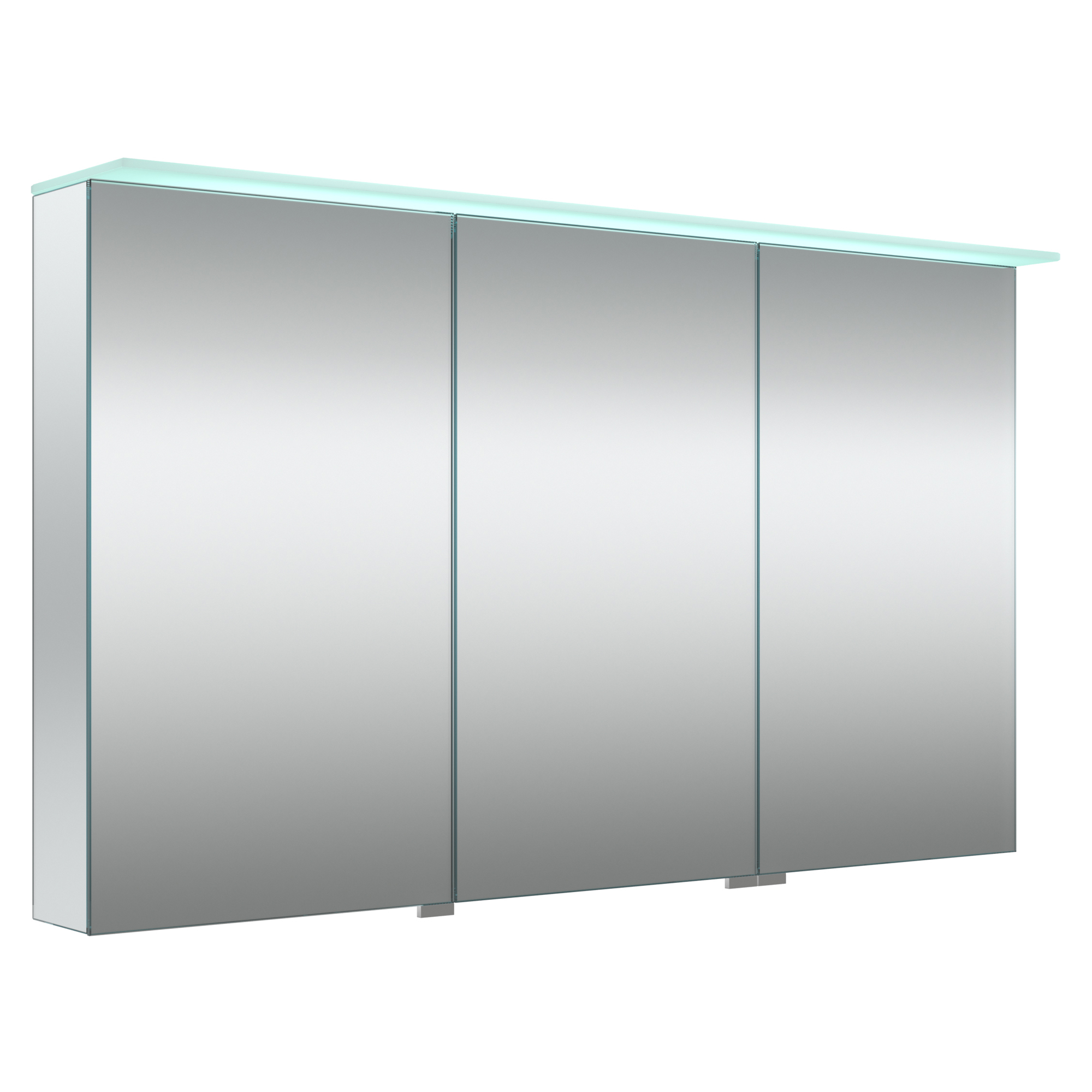 Speilskap Glans 120 cm med LED belysning med Tre Dörrar