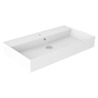 Håndvask <strong>Mira</strong>  Hvid Blank 80 cm