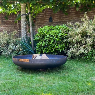 Moodz Ildskål 100 cm Corten Matt