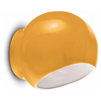Ferroluce Vegglampe <strong>Ayrton</strong>  Gul