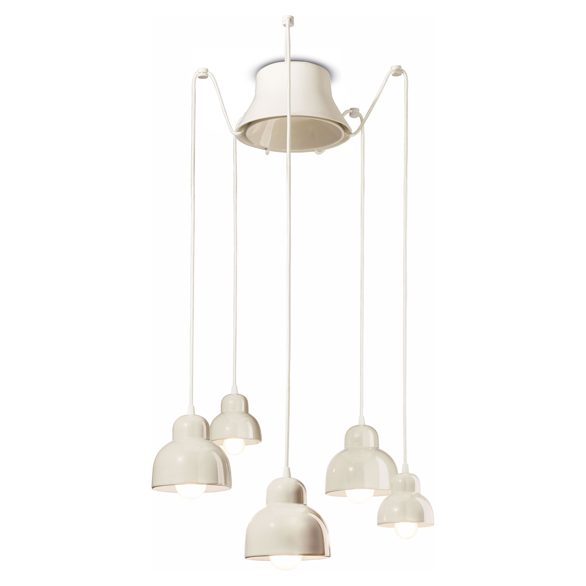 Ferroluce Hengelampe Berimbau Krem 5 stk