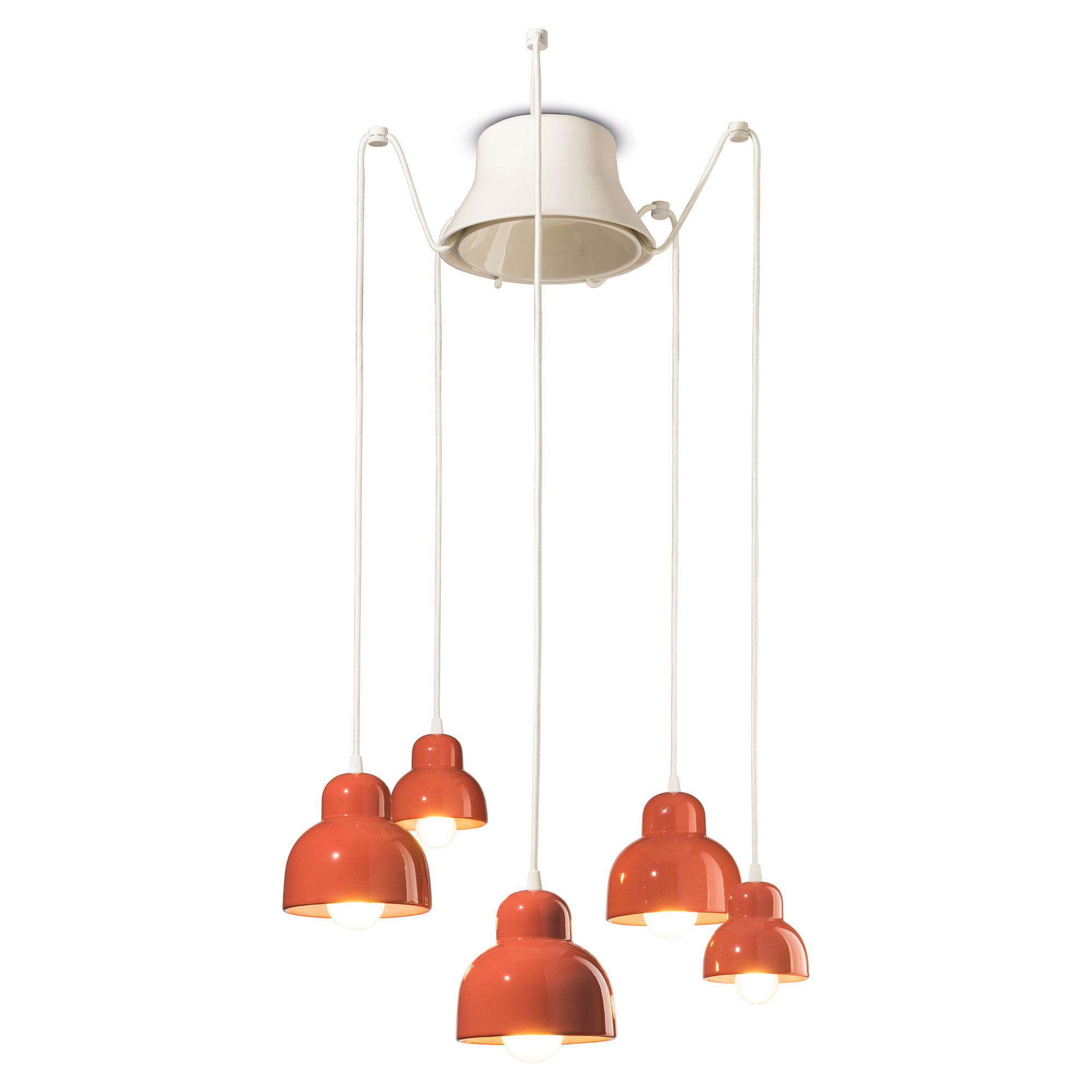 Ferroluce Hengelampe Berimbau Oransje 5 stk