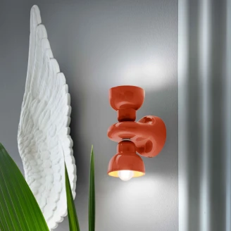 Ferroluce Vegglampe <strong>Berimbau</strong>  Oransje