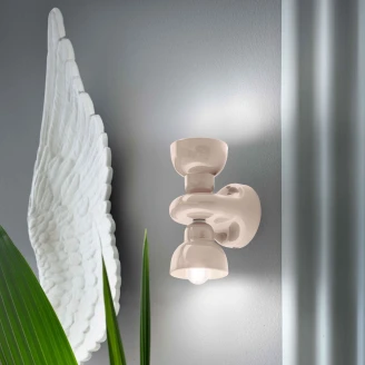 Ferroluce Vegglampe <strong>Berimbau</strong>  Sandgrå