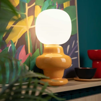 Ferroluce Bordlampe <strong>Copacabana</strong>  Gul